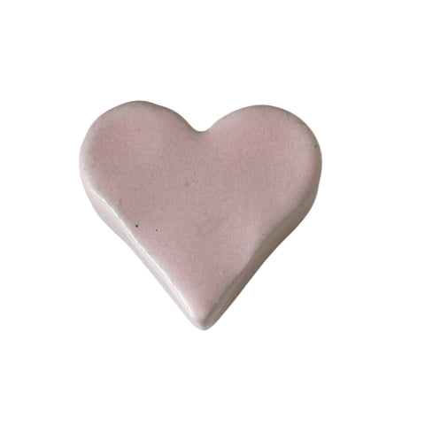 Ceramic Heart - Deep Pink