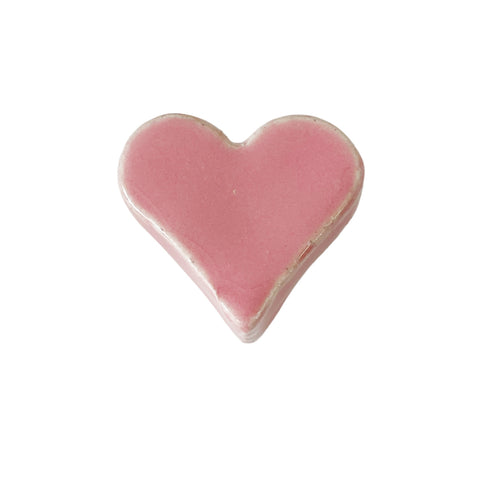 Ceramic Heart - Deep Pink