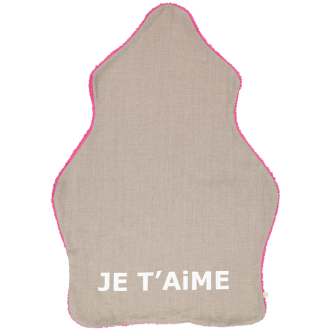 A-CUSHiON - JE T'AiME CARTE - HEART iN COCONUT (Cover Only)