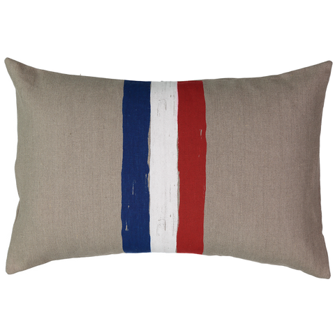 CUSHiON - LETTER - JE T'AiME SiLVER WHiTE ON COCONUT