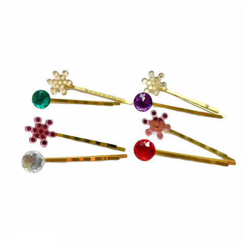 Serendipity Hairpin - Star, Moon & Lips in Assorted Colors