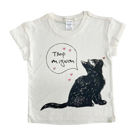 Je t'aime Heart Crew Tee