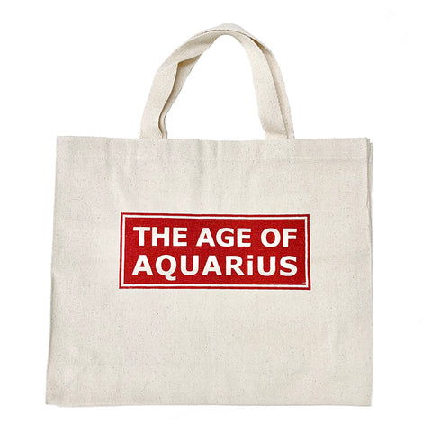The Age of Aquarius in Black - Petit Canvas Bag
