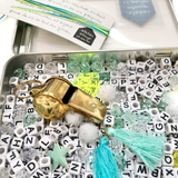 DIY Accessories Set - Gold whistle