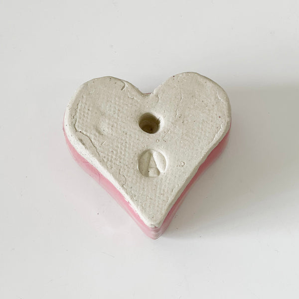 Ceramic Heart - Pink