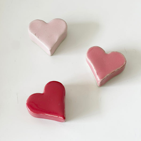 Ceramic Heart - Pale Pink