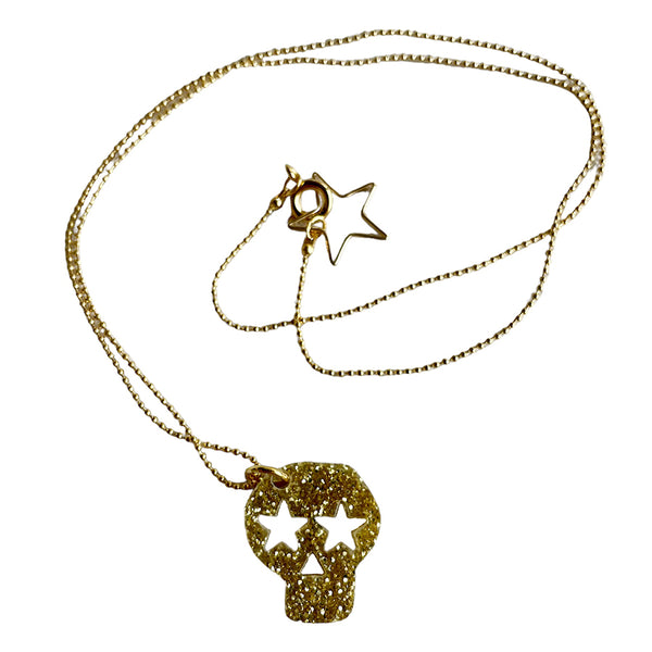 Skull Star Necklace
