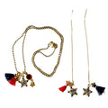 Freedom Star Necklace & Ear Thread