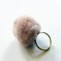 RiNG - iVORY POMPOM
