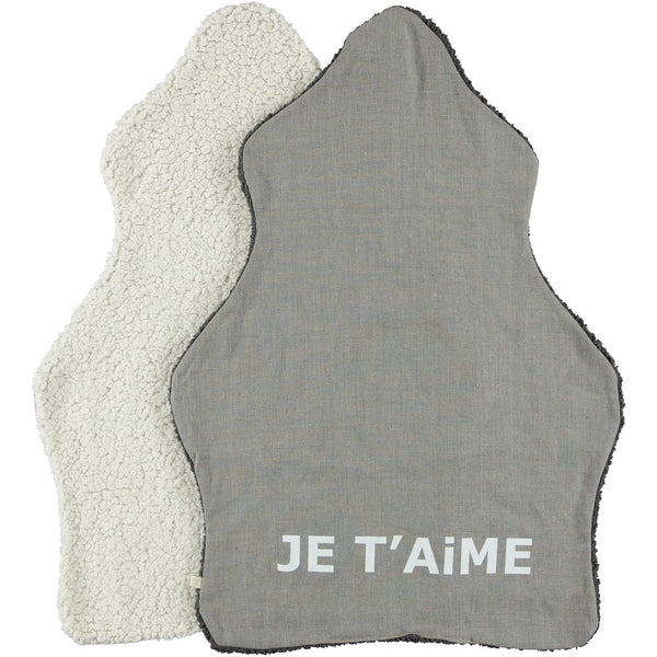 Je T'aime Blanket in Ivory