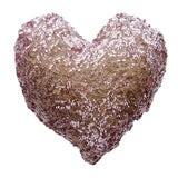 PiLLOW - HEART SEQUiNS- GOLD