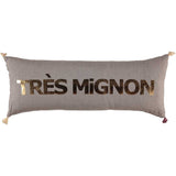 CUSHION - DOUBLE CUSHiON - TRÈS MiGNON GOLD FOiL ON COCONUT