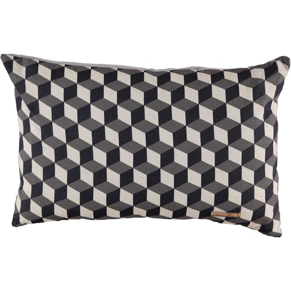 CUSHiON - GEOMETRiC - CHARCOAL (Cover Only)