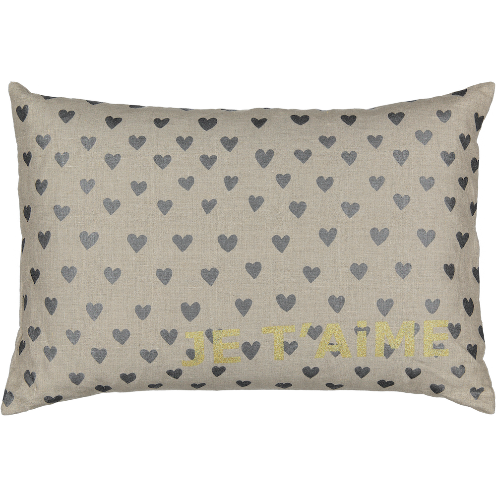 A-CUSHiON - JE T'AiME CARTE - HEART iN COCONUT (Cover Only)