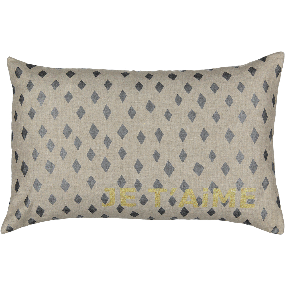 CUSHiON - JE T'AiME CARTE - DiAMOND iN COCONUT (Cover Only)