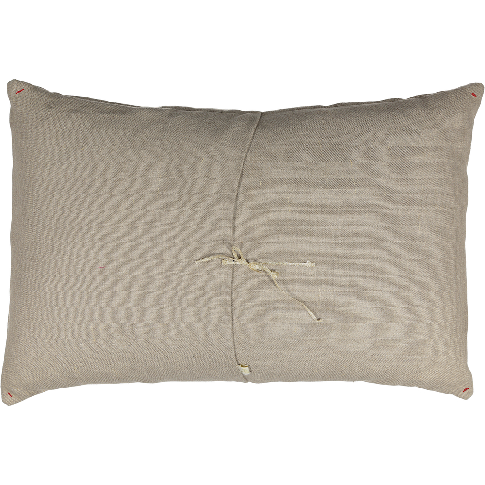 Je T'aime Carte Cushion with Red Diamond in Coconut (COVER ONLY)