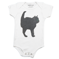 ONESiE SHORT SLEEVE - CHAT NOiR