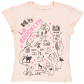 TEE - LARA SHORT SLEEVE - La BROOKLYN iN PiNK