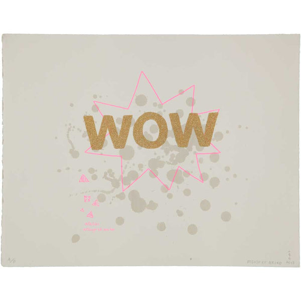 WALL ART - WOW GOLD GLiTTER