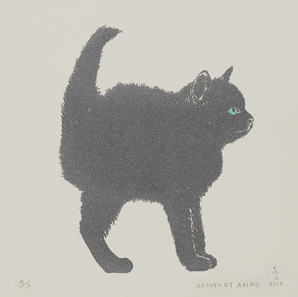 WALL ART - CHAT NOiR