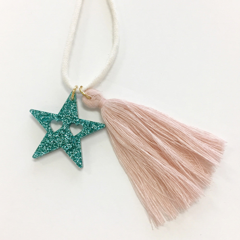 WS NECKLACE - KiKi - GREEN