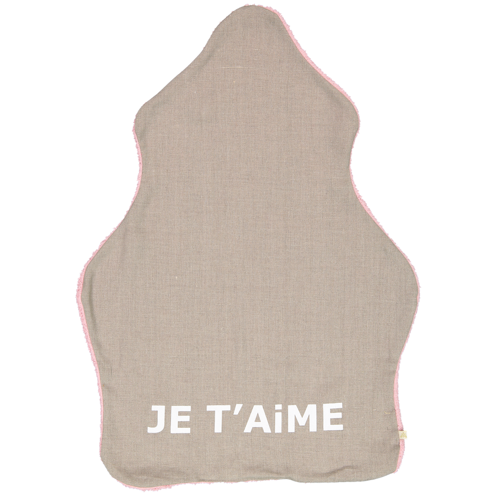 Je T'aime Blanket in Pink