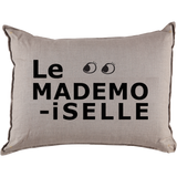 Le Mademoiselle Grand Cushion in Coconut (Cover Only)