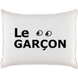 Le Garçon Grand Cushion in Milky White (Cover Only)