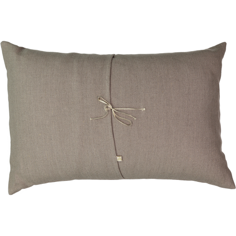 Trois Couleurs Linen Cushion in Coconut