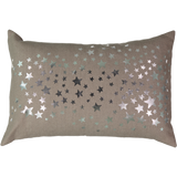 Étoiles Silver Cushion in Coconut (Cover Only)