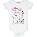 ONESiE SHORT SLEEVE - La New York in Pink