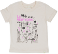 Crew Tee - La NEW YORK in Pink