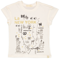 TEE - LARA SHORT SLEEVE - La NEW YORK in GOLD