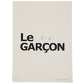 WALL ART - Le GARCON