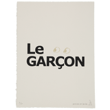 WALL ART - Le GARCON