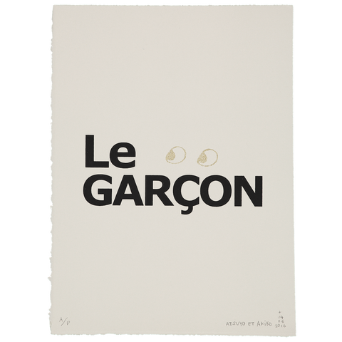 WALL ART - Le GARCON