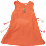 A-Mia Dress in Orange