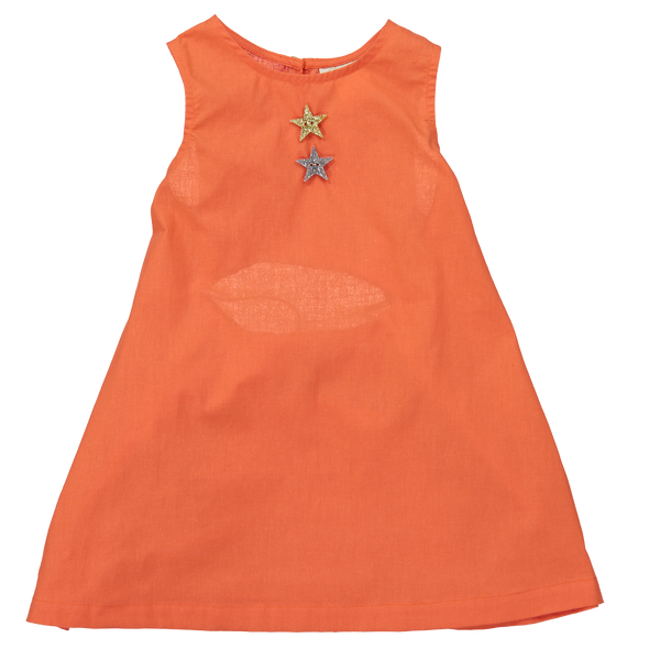 A-Mia Dress in Orange