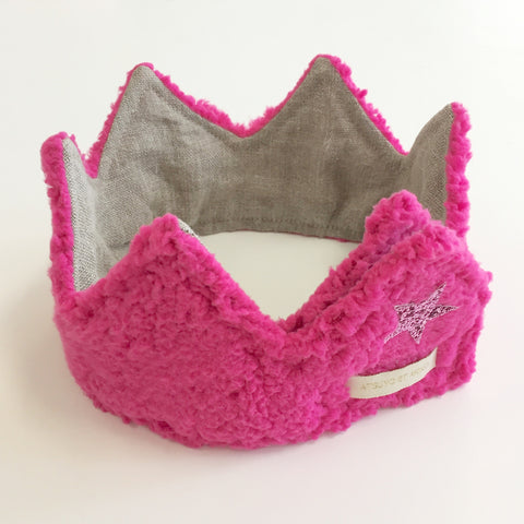 AetA-Iris Headband in Hot Pink