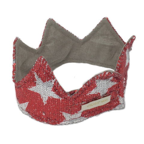 23 Planètes Headband in Red