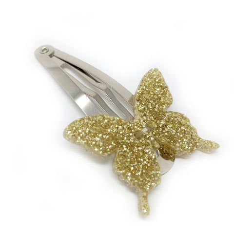 Petit Papillon Hairpin in Gold