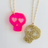 WS NECKLACE - BFF (SET OF 2) - PiNK/GOLD