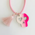 NECKLACE - SKULL - PiNK/PiNK