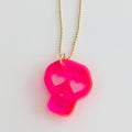 WS JEWELRY NECKLACE - SKULL - PiNK