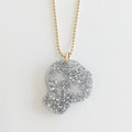 WS JEWELRY NECKLACE - SKULL - SiLVER