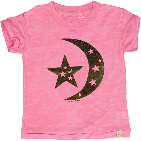 A-TEE - BURNOUT TEE - DREAM PiNK