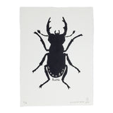 beetle wall art