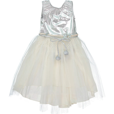 A-Loulou Dress in Silver