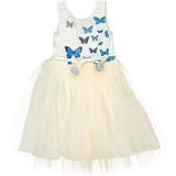 23 Papillons dress in Blue