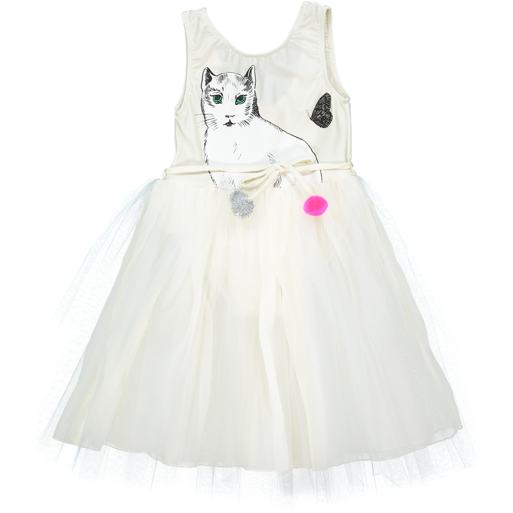 23 Chat Blanc Dress in Ivory
